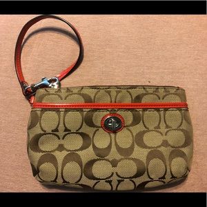 Coach wristlet